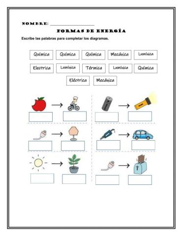 Formas de energia