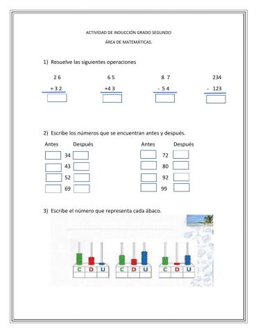 Operaciones