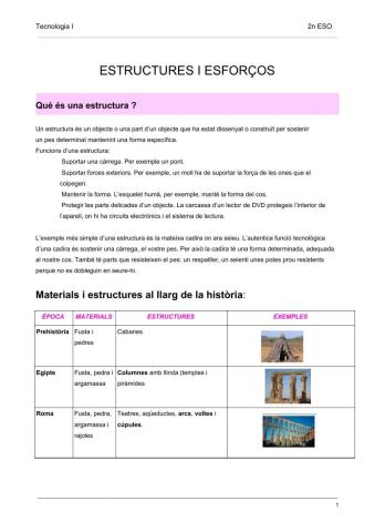 Estructures: què són?