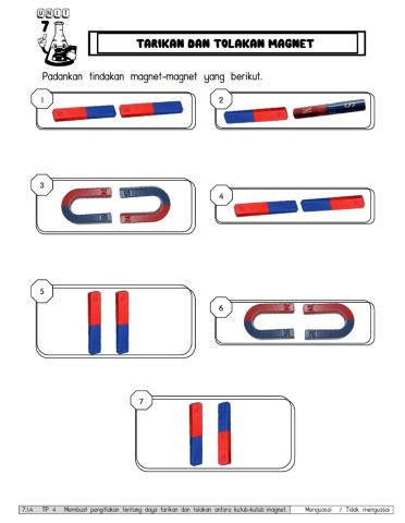 UNIT 7.1.4-7.1.5 Magnet Sains Tahun 1