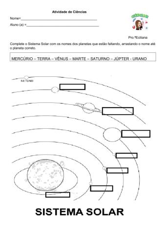 Sistema solar e os astros