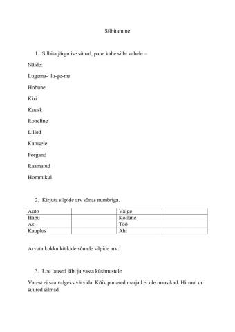 Silbitamine