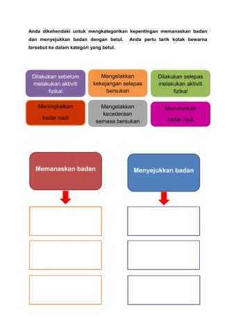 Aktiviti menyejukkan badan