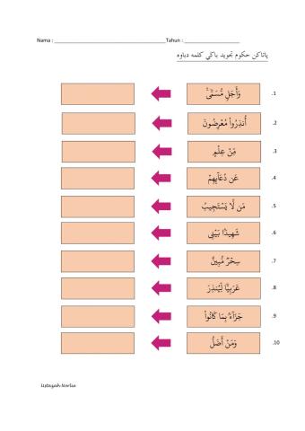 Hukum Nun Sakinah