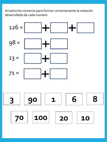 Notacion Desarrollada