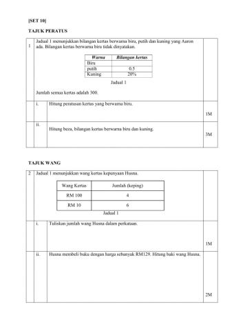 TIE Tahun 6 Komponen 2 (set10)