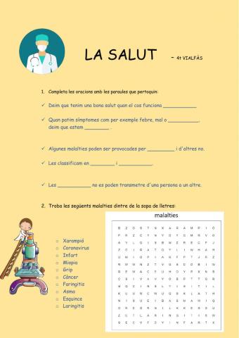 La salut - Les malalties