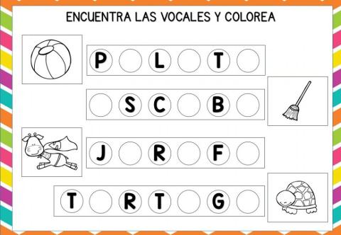 Identificación de vocales