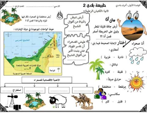 مذكرة ( 2 ) شيخة سيف الظاهري مدرسة الغيث