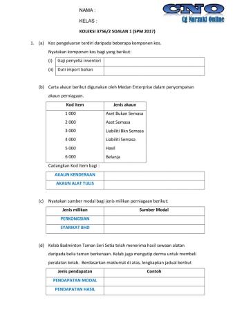 3756-2 SOALAN 1 (SPM 2017)