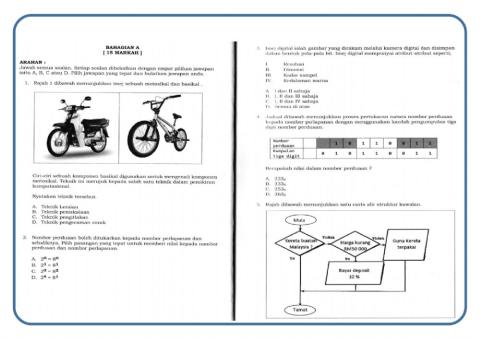 Latihan : Bahagian A