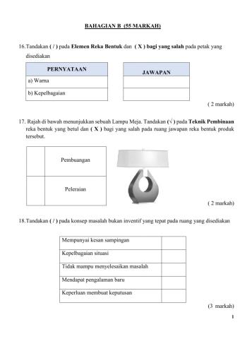 Modul rbt tingkatan 2 bahagian b