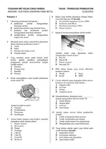 Teknologi pembuatan