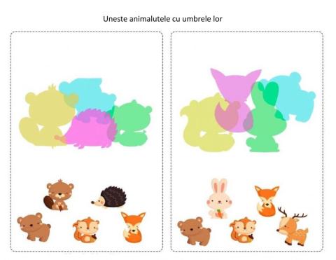 Uneste umbrele - animale