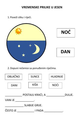 PiD - vremenske prilike u jesen