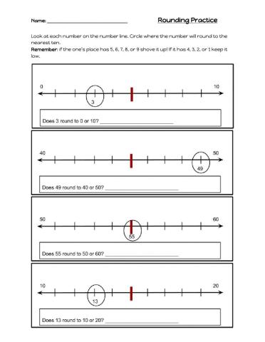 Rounding to the Nearest 10