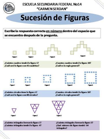 Sucesiones Aritmeticas con Figuras