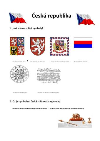 Pracovní list- Česká republika