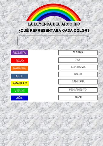 La leyenda del arcoiris