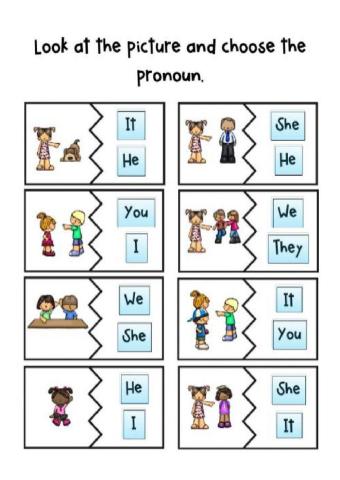 Subject pronouns