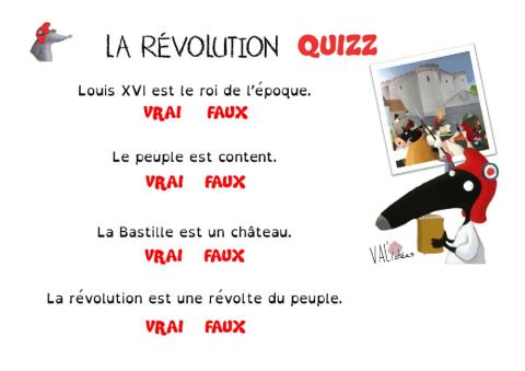 Quizz la Révolution