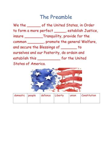 The Preamble