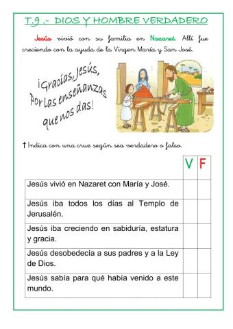 Jesús, Dios y hombre verdadero