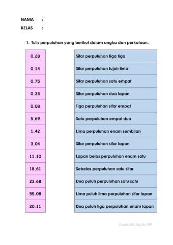 Nombor perpuluhan