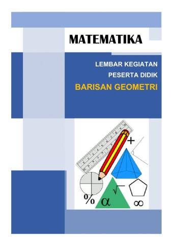 LKPD Barisan Geometri