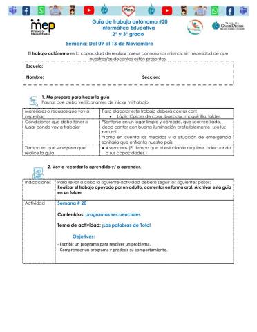 Ficha 20 - sopa de letras