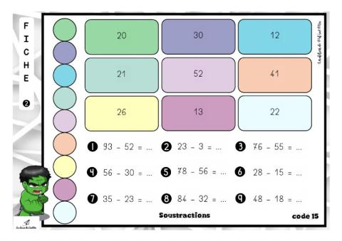 Magnet Soustractions sp -2 (Pat-in&Moi)