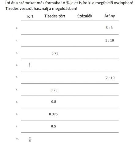 Százalék5