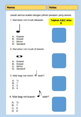 Latihan Teori Muzik