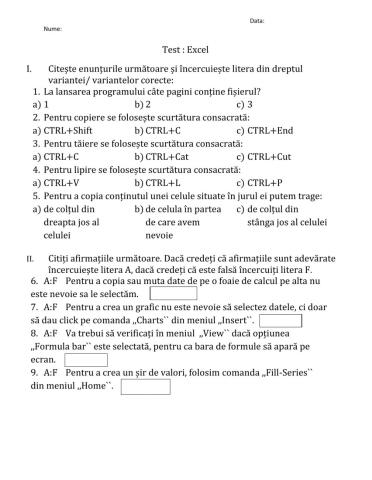 Test-Excel