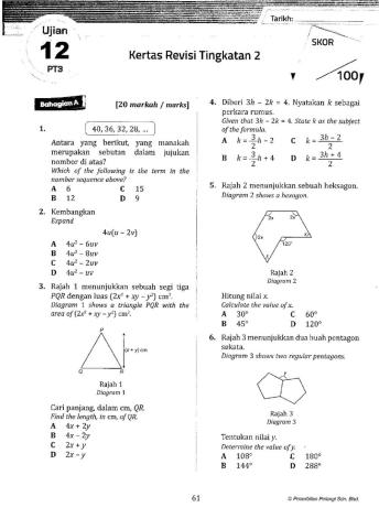 Matemati: Bhgn. A dan B (ting.2)