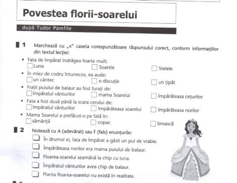 Povestea florii soarelul