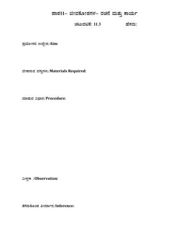 Experiment Writing method in sccience