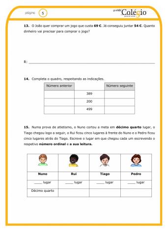 PARTE 2 - 2.º ano - FA de matemática