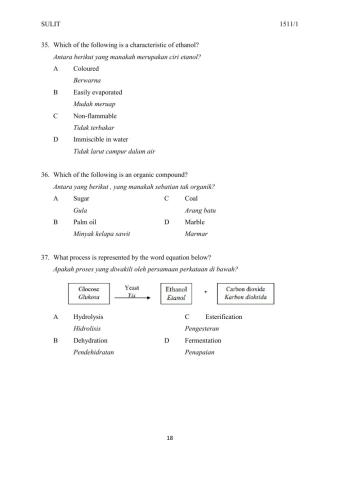 Sains Tingkatan 5 Kertas 1 Part 3