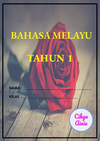 Bahasa Melayu Tahun 1 ( Kata Majmuk )