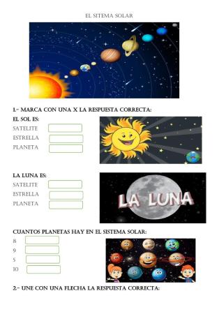 El sistema solar