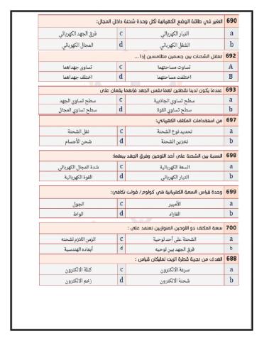 المجالات الكهربائية