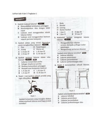 Lakaran dan Aplikasi Teknologi