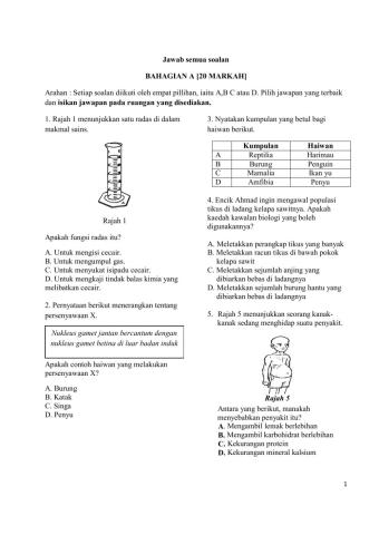 Pentaksiran sains 2