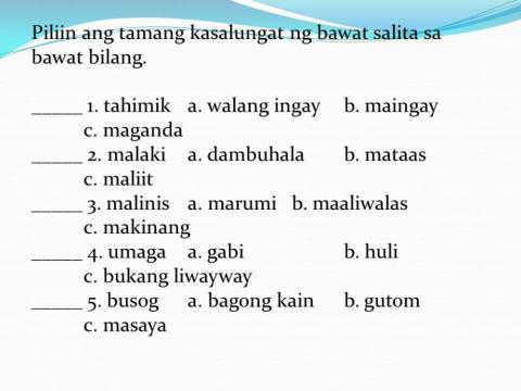 Salitang magkasalungat