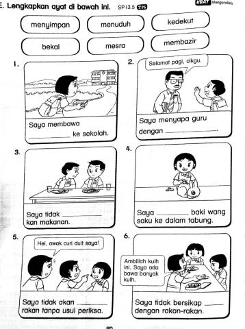 Pendidikan Moral Tahun 1