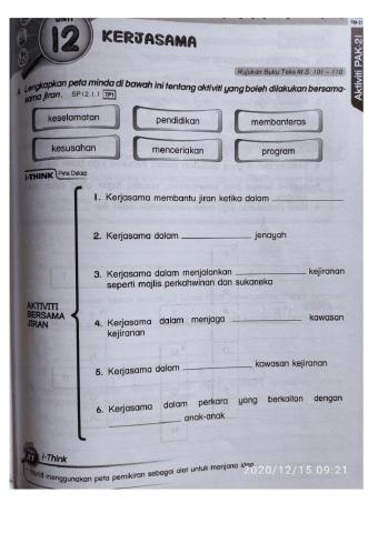 Unit 12: kerjasama jiran