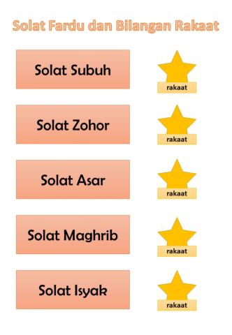 Solat dan Bilangan Rakaat