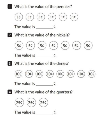 Counting Like Coins