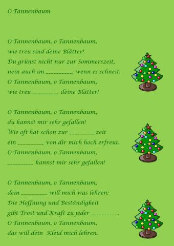 O Tannenbaum